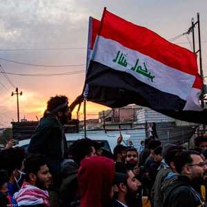 محتجون عراقيون