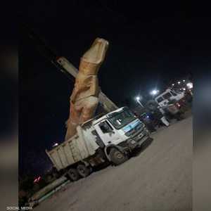 قالت مصر إن التمثال ليس حقيقيا