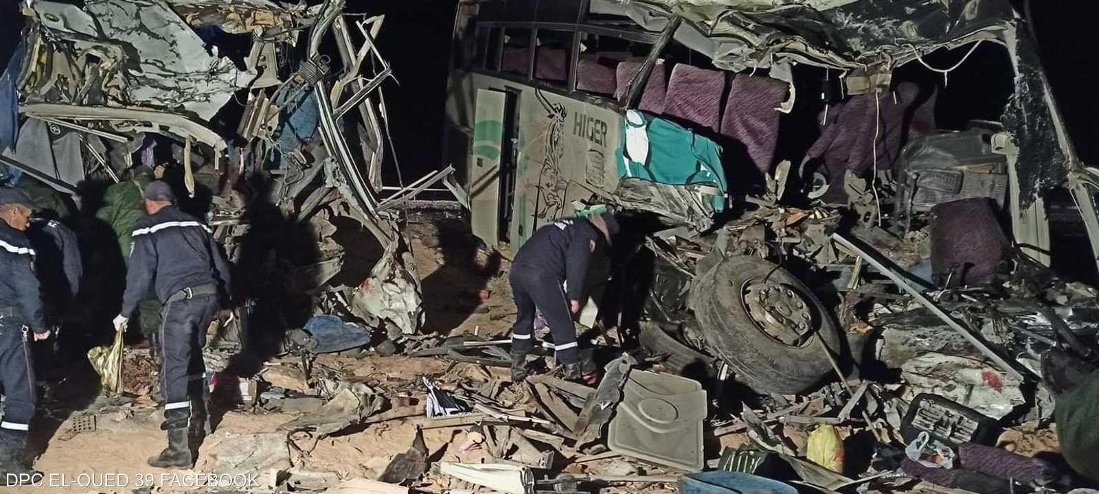 أرشيفية لحادث سير في الجزائر