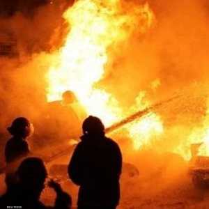 ضحايا الحريق عمال من المهاجرين