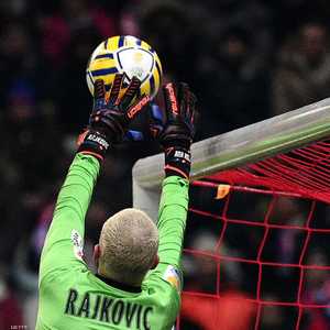 راجكوفيتش ينقذ مرمى ريمس من تسديدة لفريق سان جيرمان