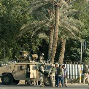 جنود أميركيون في المنطقة الخضراء ببغداد (أرشيف)