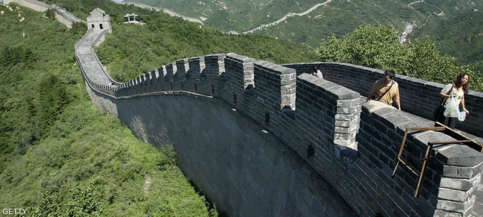 جانب من سور الصين العظيم