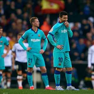 ميسي يعض "أصابع الندم" بعد الهزيمة