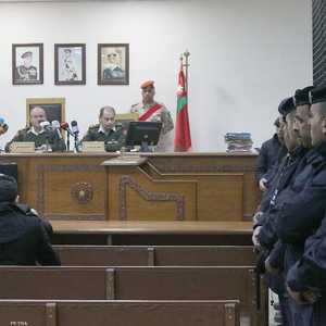 من جلسة المحاكمة