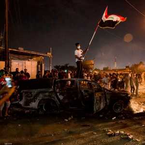 مواجهات في النجف بين متظاهرين وأنصار التيار الصدري