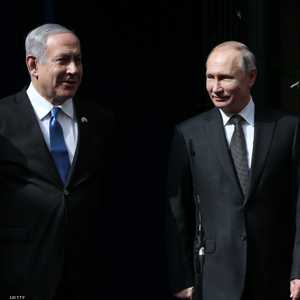 نتانياهو وبوتن في لقاء سابق