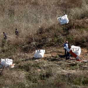 طائرة براينت تحطمت في منطقة وعرة