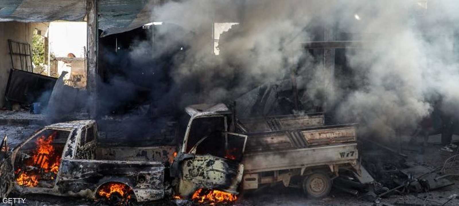 تم تفجير السيارة الملغومة الثالثة عن طريق التحكم عن بعد