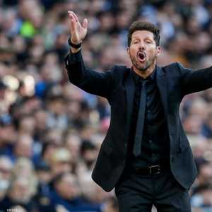 الأرجنتيني دييغو سيميوني المدير الفني لفريق أتلتيكو مدريد