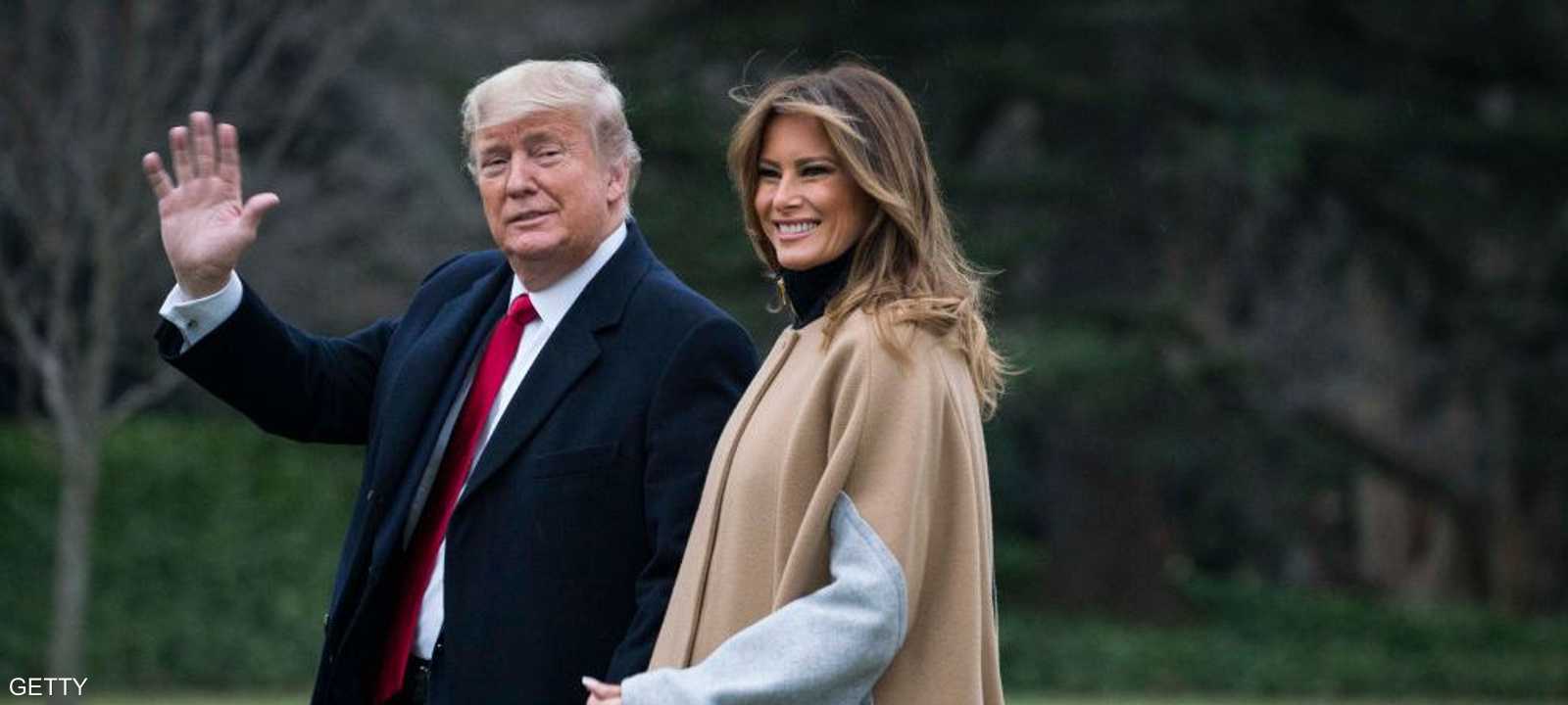 الرئيس الأميركي وزوجته