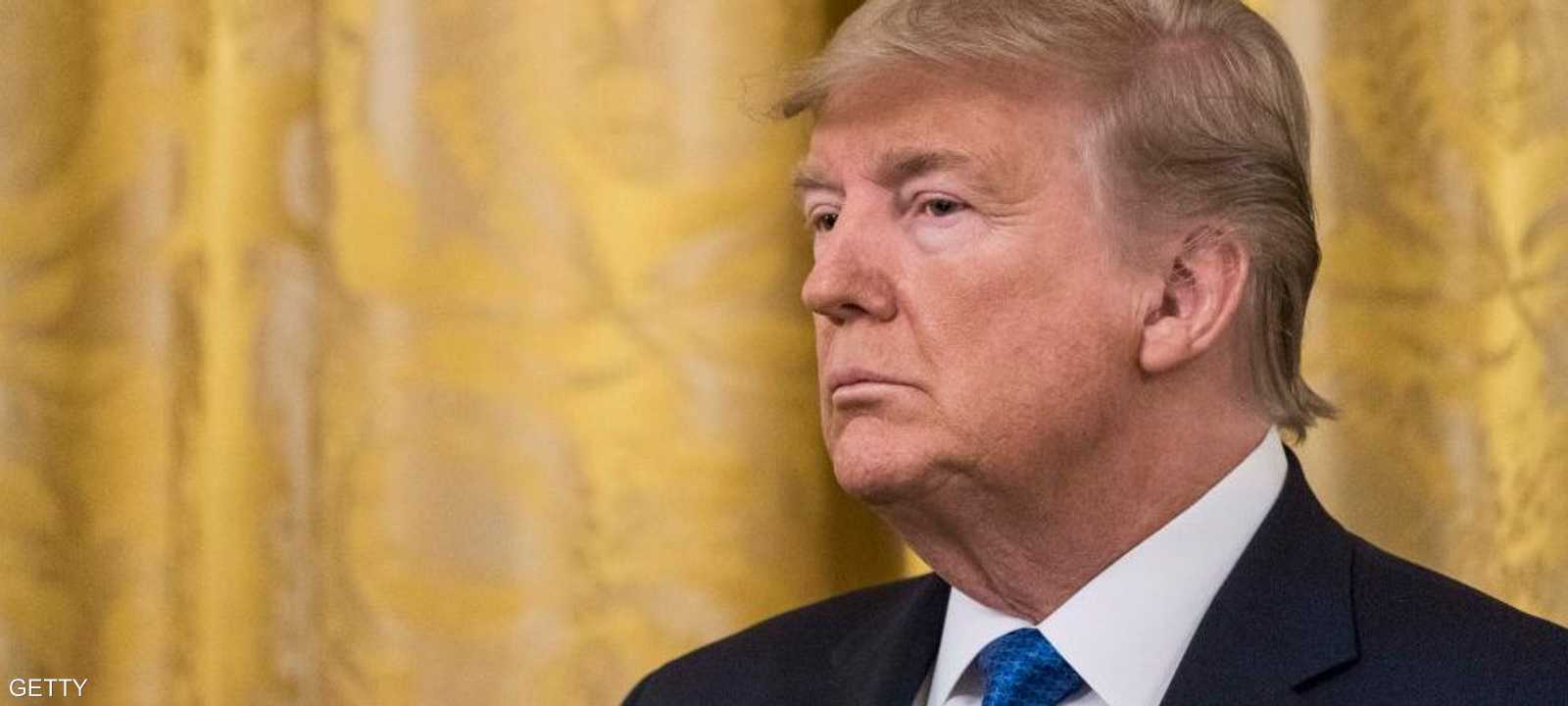 الرئيس الأميركي دونالد ترامب