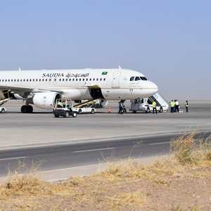صورة أرشيفة لطائرة تابعة للخطوط الجوية السعودية