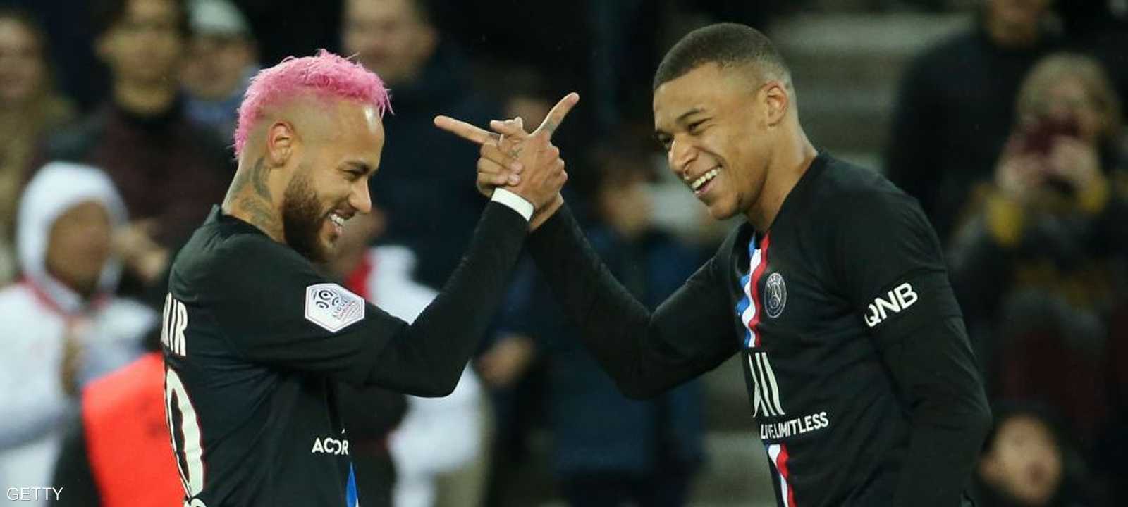 نيمار ومبابي