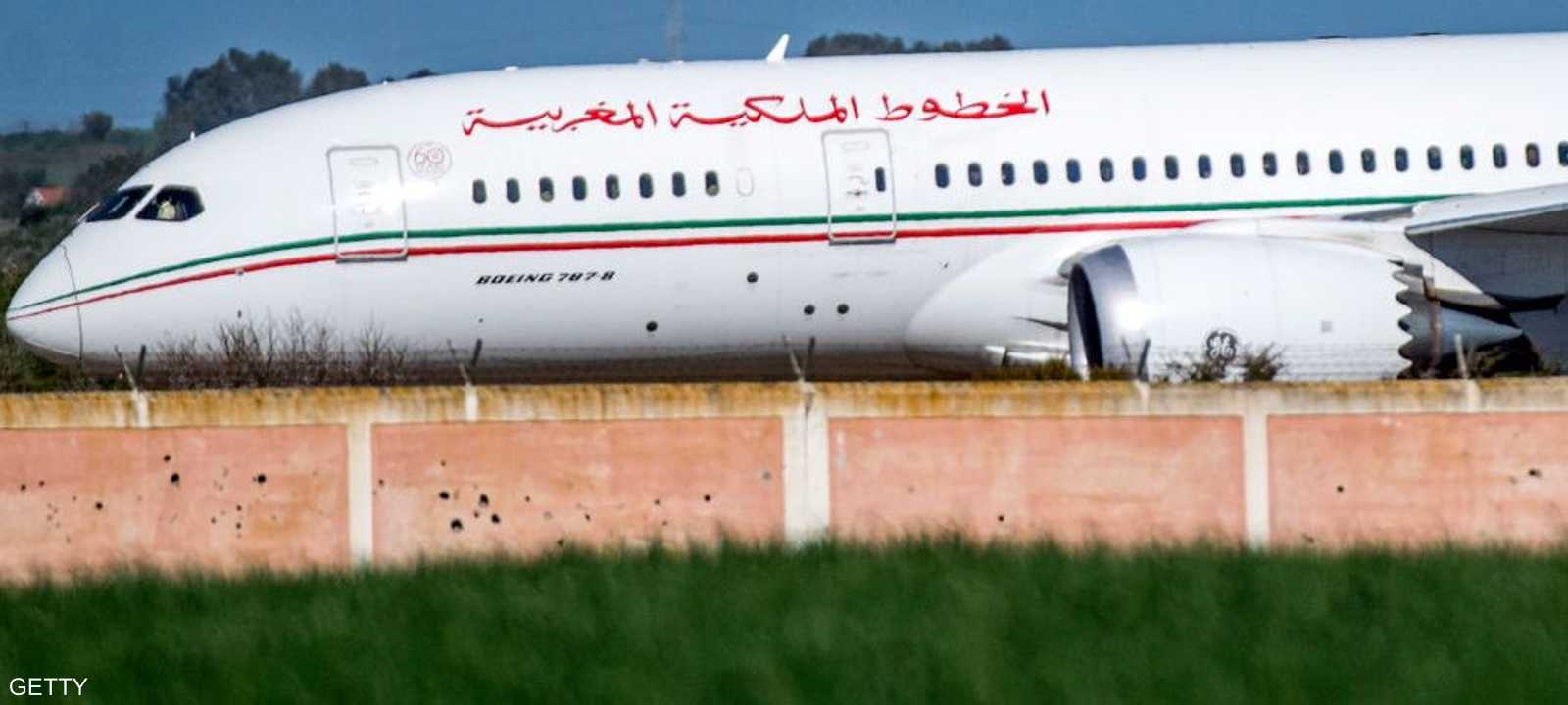 حطت الطائرة التابعة للخطوط الجوية المغربية بمطار بن سليمان.