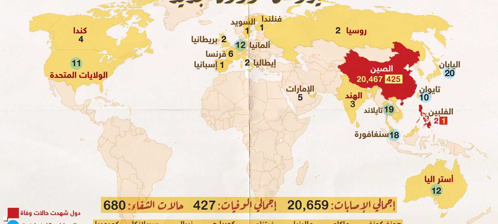 فيروس كورونا.. أحدث المعلومات