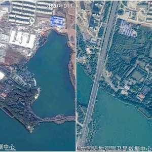 قبل وبعد.. مراحل البناء القياسي في ووهان