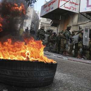 جنود الاحتلال الإسرائيلي أثناء مواجهات في مدينة الخليل