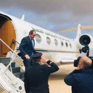 صبري بوقادوم لدى وصوله الأربعاء إلى مدينة بنغازي الليبية