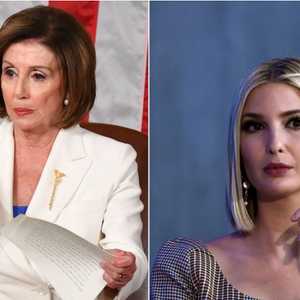 إيفانكا ترامب (يمين) هاجمت بيلوسي والديمقراطيين