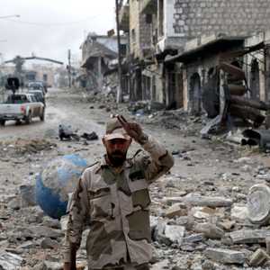 الجيش السوري دخل مدينة سراقب. أرشيف