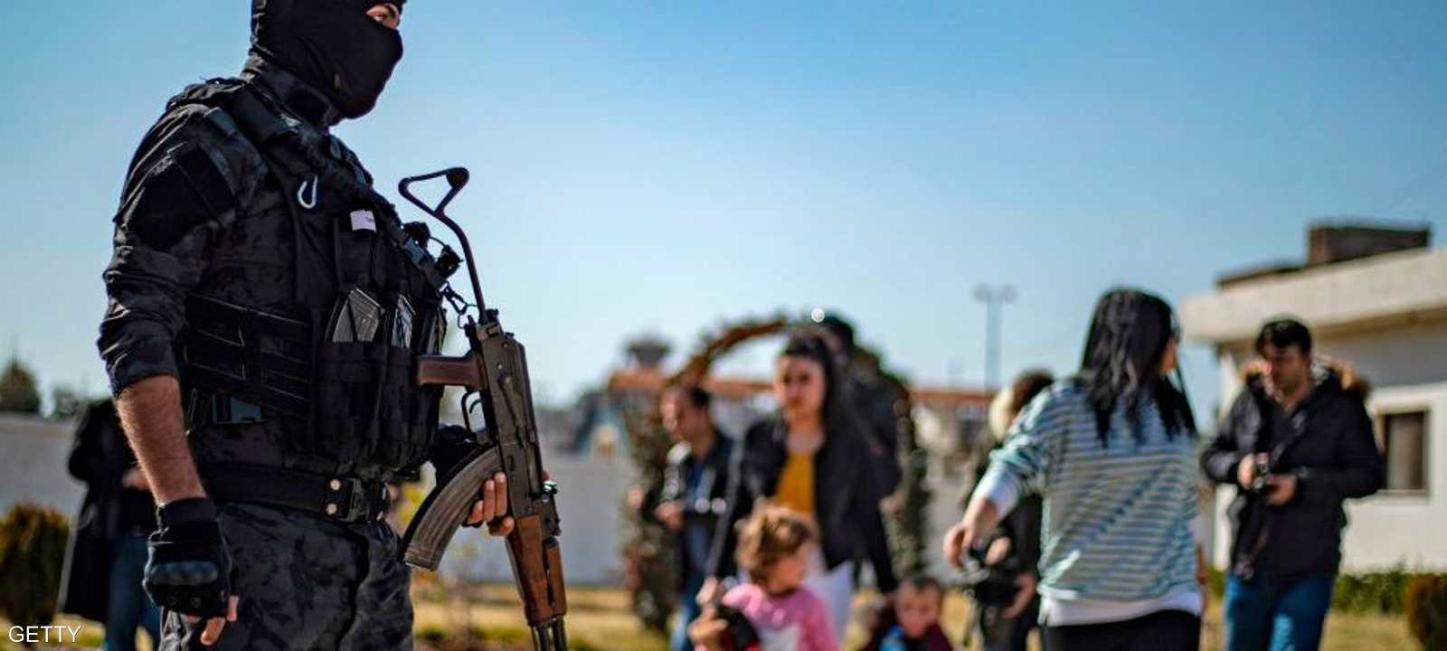 أرشيفية لأطفال روس في مخيم الهول