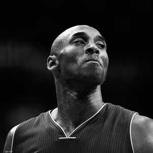 لاعب كرة السلة الأميركي كوبي براينت.