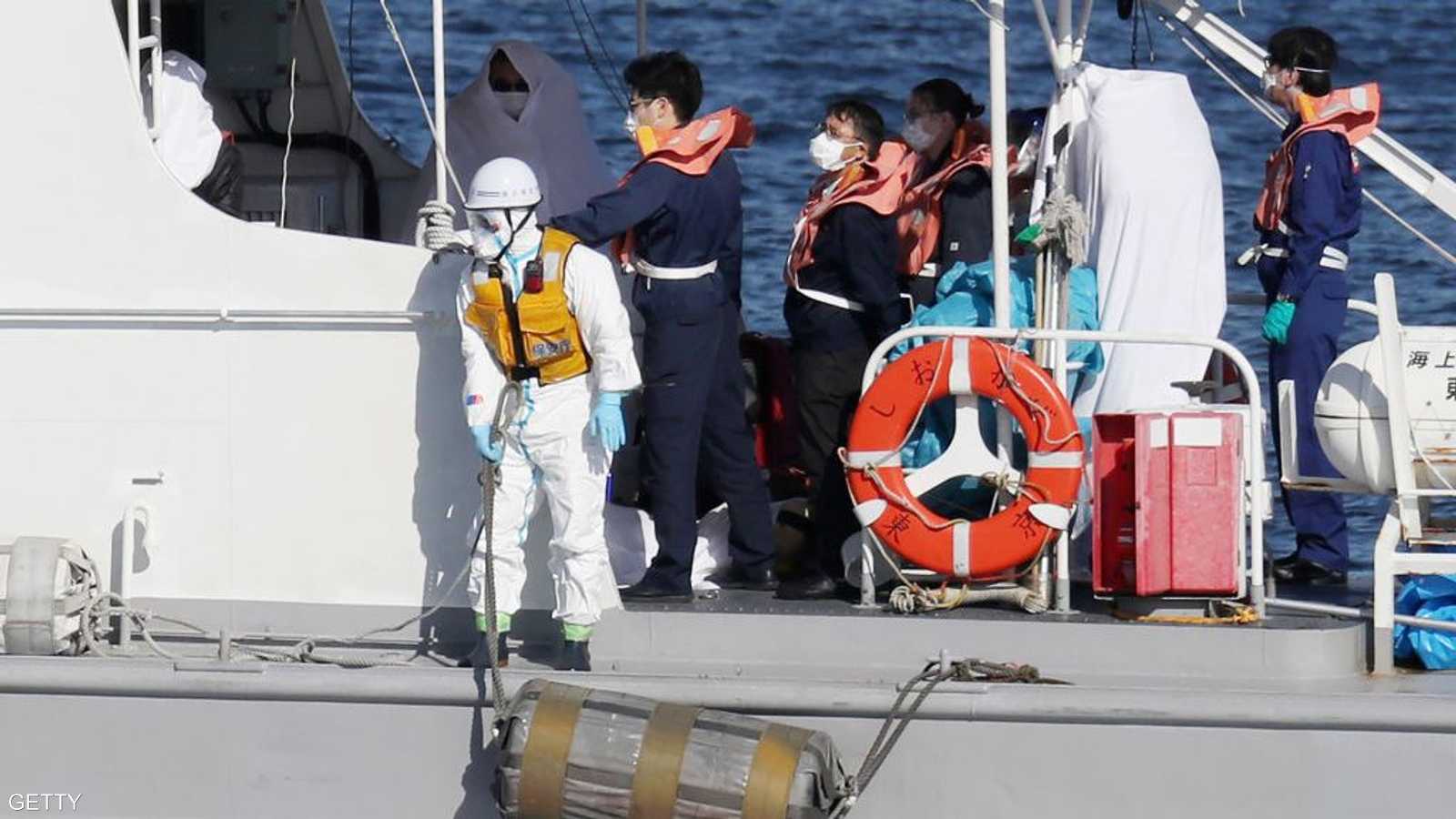 السفينة وضعت رهن الحجر الصحي لمدة أسبوعين