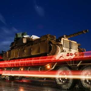 دبابات تركية تتجه إلى إدلب خلال الليلة الماضية.