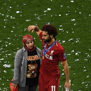 صلاح وماجي تزوجا عام 2013