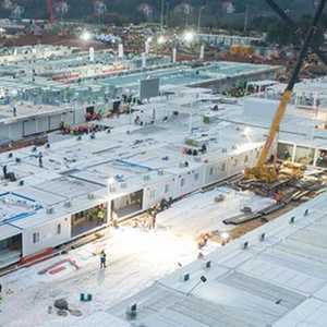 مستشفى هوهشنشان تم إنجازه في 10 أيام