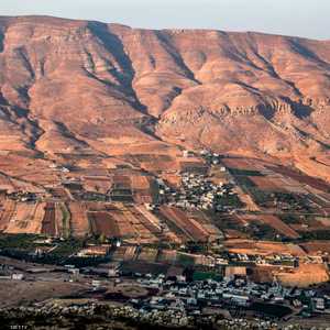 جانب من أراضي غور الأردن