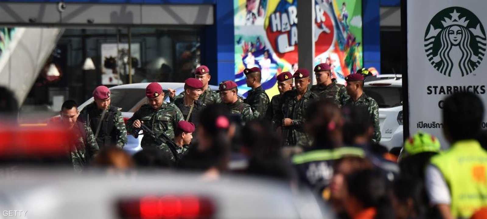 الأمن التايلاندي طارد المسلح لساعات عدة