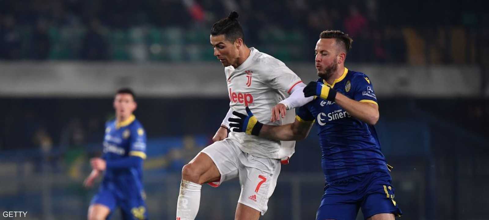 رونالدو أمام فيرونا