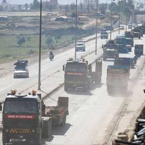 رتل عسكري تركي في إدلب