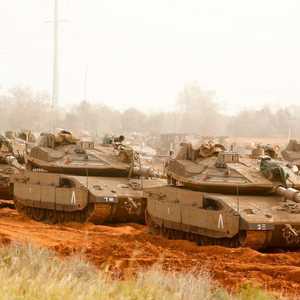 دبابات إسرائيلية على حدود قطاع غزة (أرشيف)