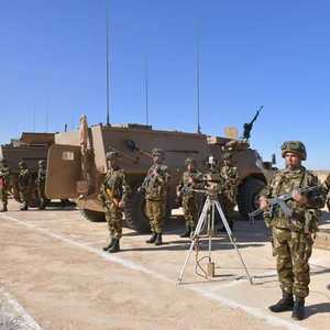 قوات تابعة للجيش الشعبي الجزائري في لقطة أرشيفية