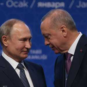 الرئيس الروسي مع نظيره التركي