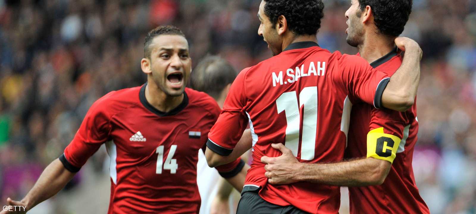 صلاح شارك في أولمبياد لندن 2012