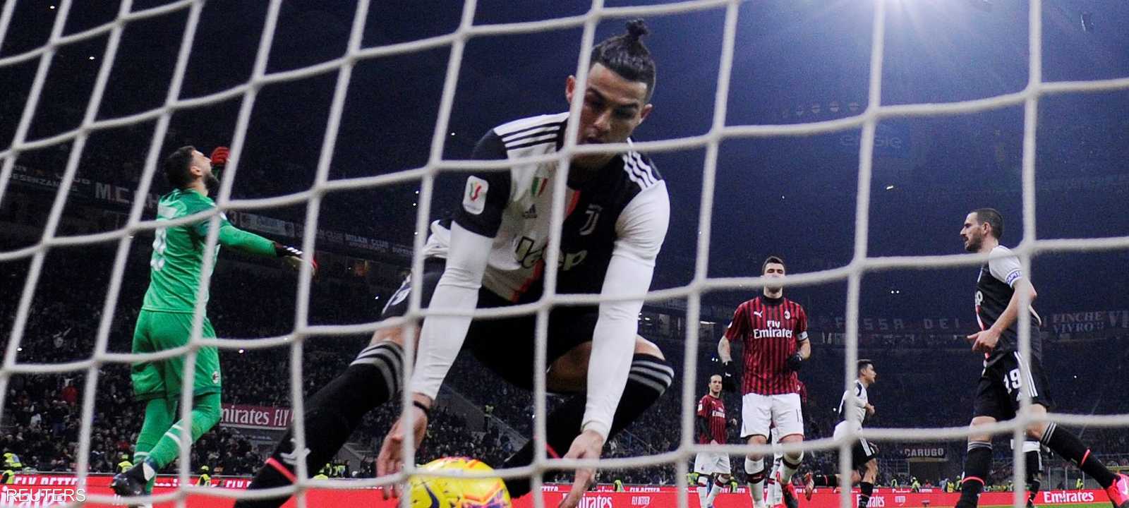 رونالدو أحرز هدف اليوفي بركلة جزاء