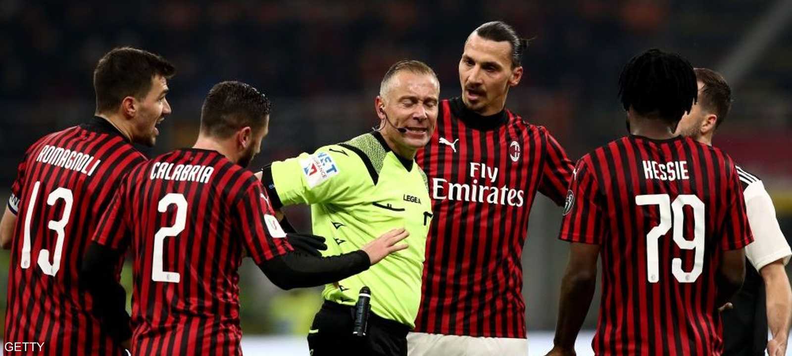 الحكم حرم إبراهيموفيتش من لقاء الإياب