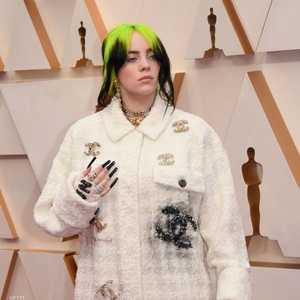 بيلي آيليش خلال حفل الأوسكار