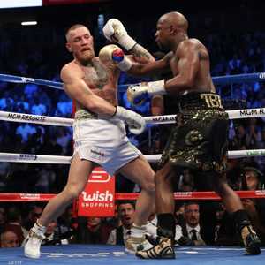 جانب من نزال مايويذر وماكغريغور في 2017