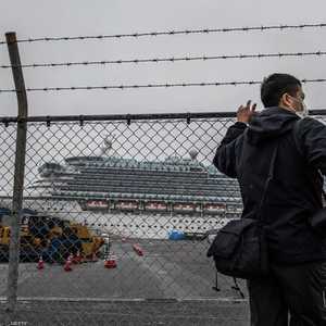 السفينة في يوكوهاما منذ 5 فبراير الجاري