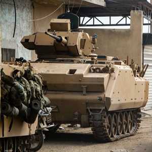 أرشيفية لآلية تركية في الشمال السوري