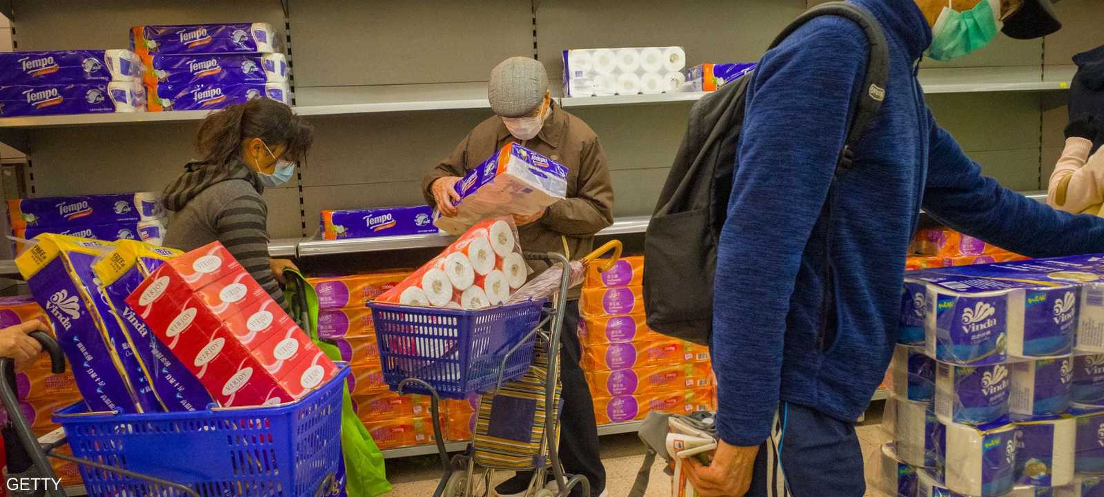 هونغ كونغ تعاني نقص السلع في المتاجر