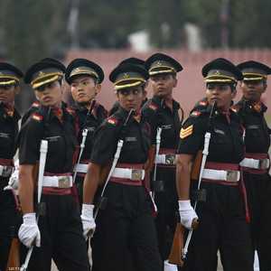 ضابطات بالجيش الهندي