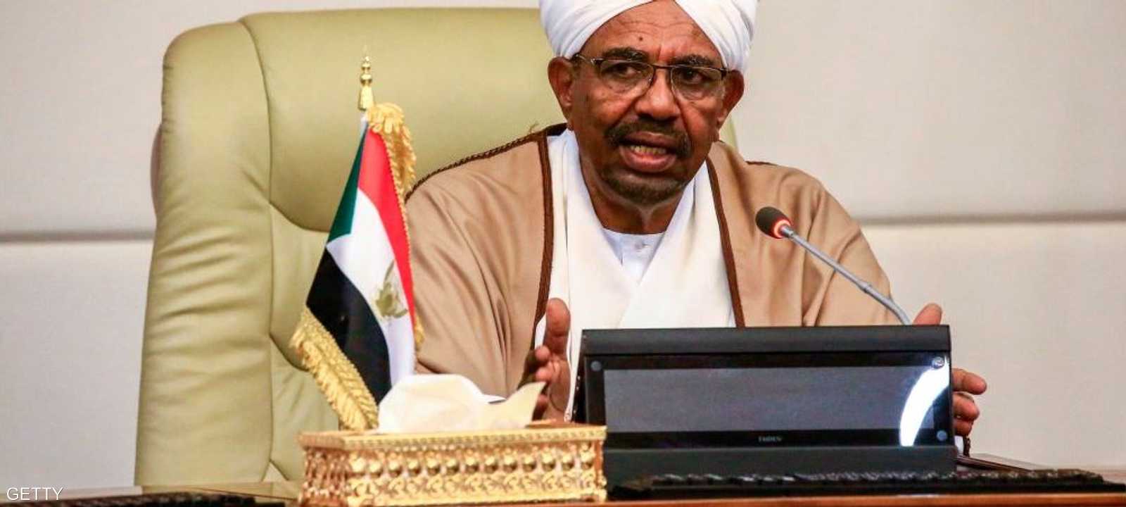 الرئيس المعزول عمر البشير (أرشيفية)