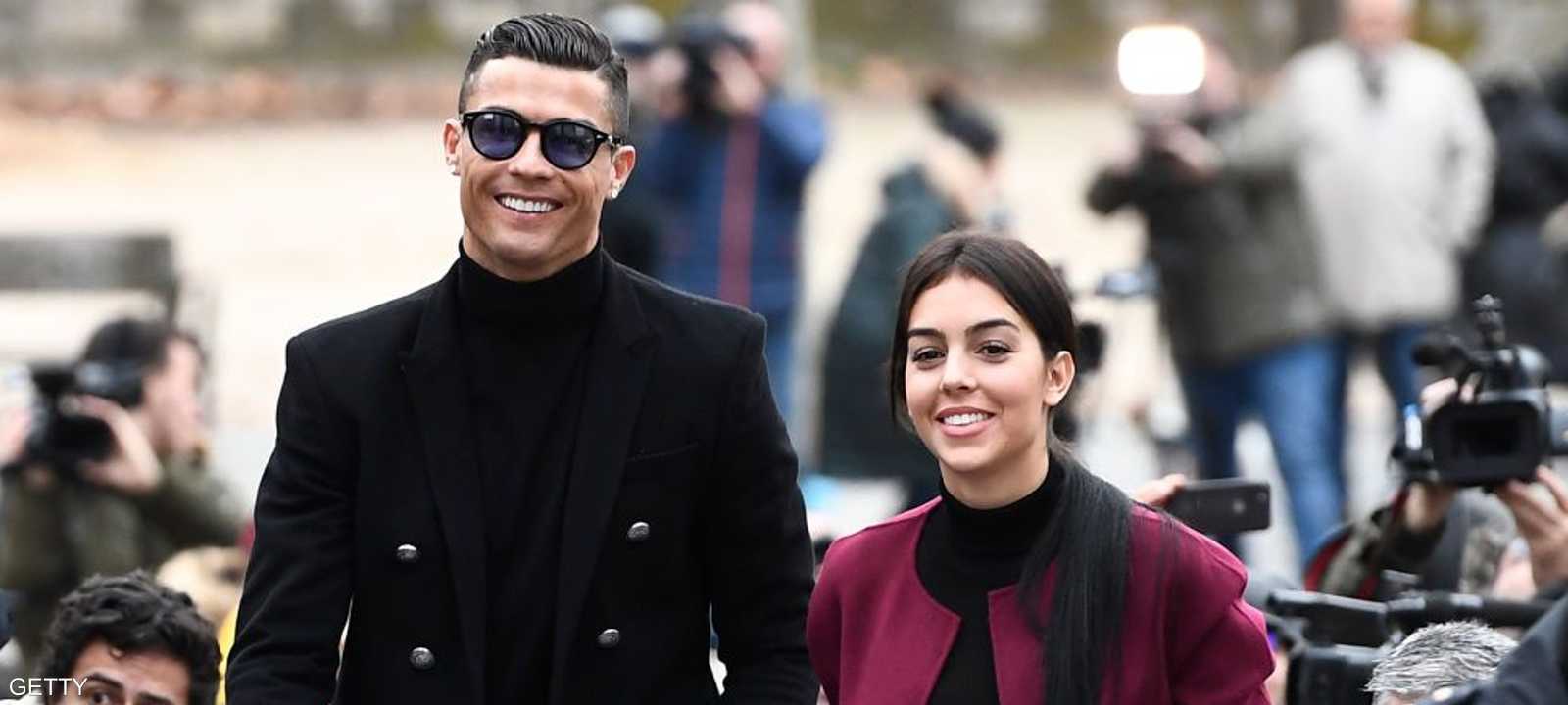 كريستيانو رونالدو وخطيبته جورجينا رودريغز