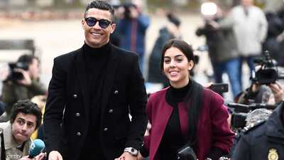 كريستيانو رونالدو وخطيبته جورجينا رودريغز